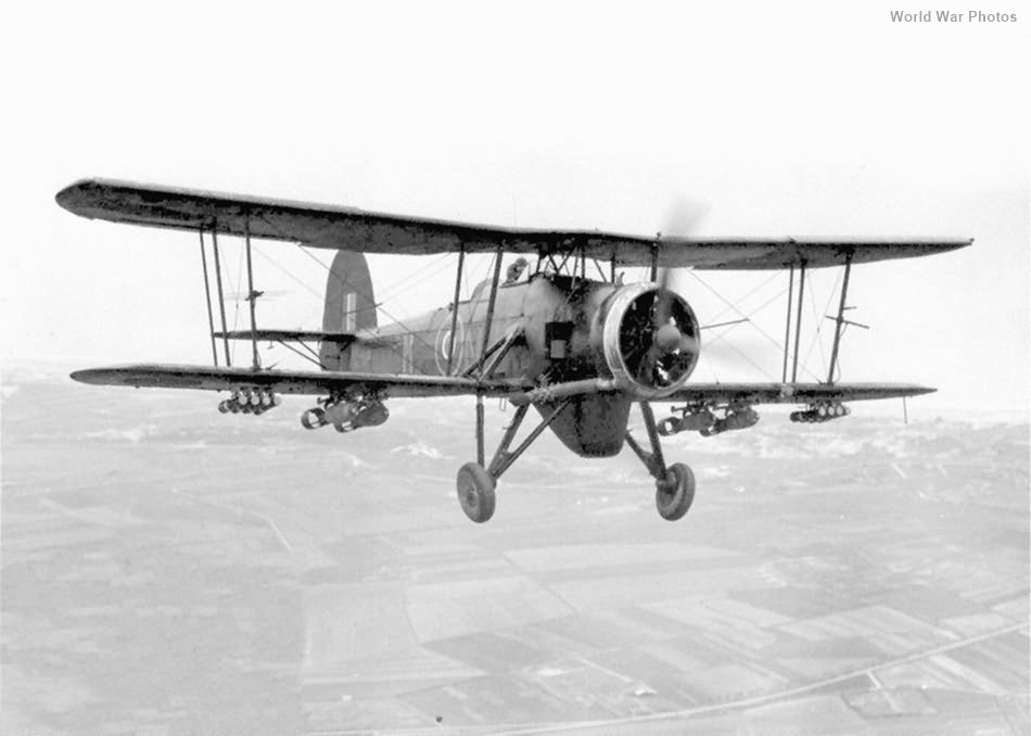 Swordfish Mk III NF374 of No. 119 Squadron RAF