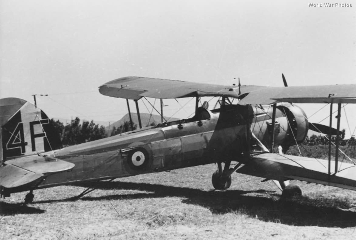 Captured Fairey Swordfish P4127