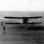 Swordfish 813 Squadron aboard USS Wasp 1942