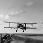 Swordfish 813 Squadron takes off From USS Wasp 1942 3
