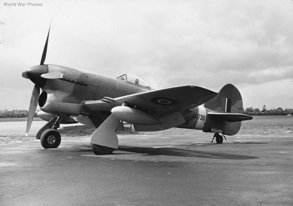 Tempest 2nd production JN730 October 1943