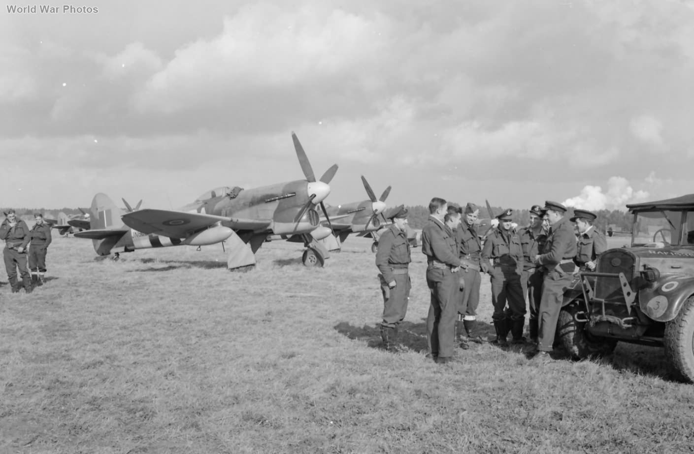 Tempest Mk V JN803 SA-D of No. 486 Sqn RNZAF at Grimbergen