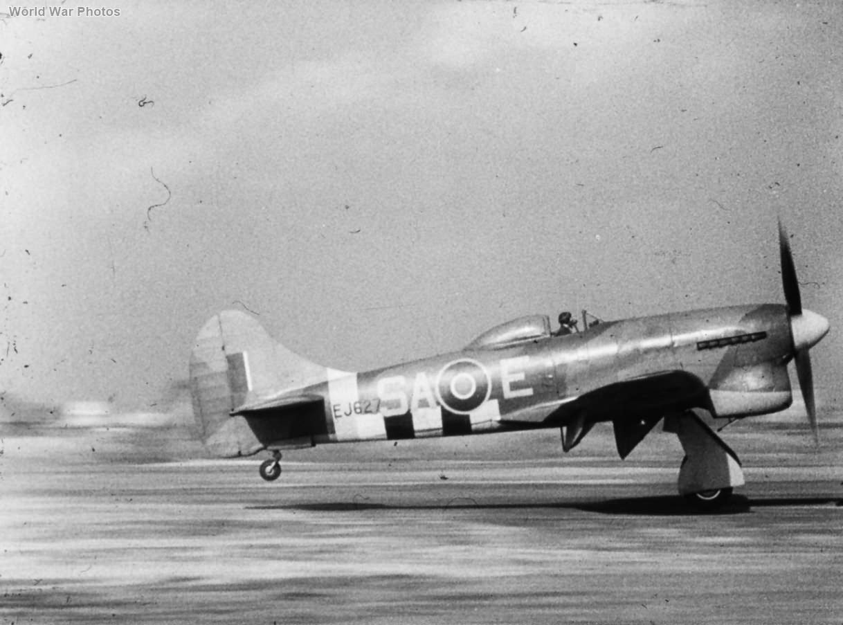 Hawker Tempest Mk V EJ627 SA-E of 486 Sqn