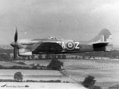 Tempest NV763 486 Squadron Germany