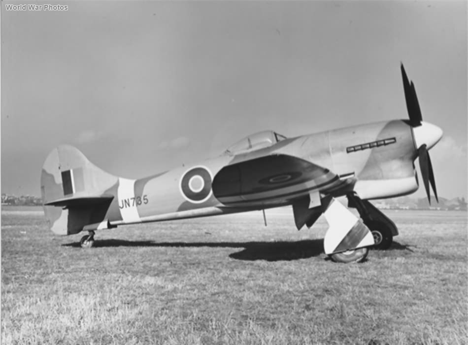 Tempest V Series 1 JN735, 6th production aircraft 1943