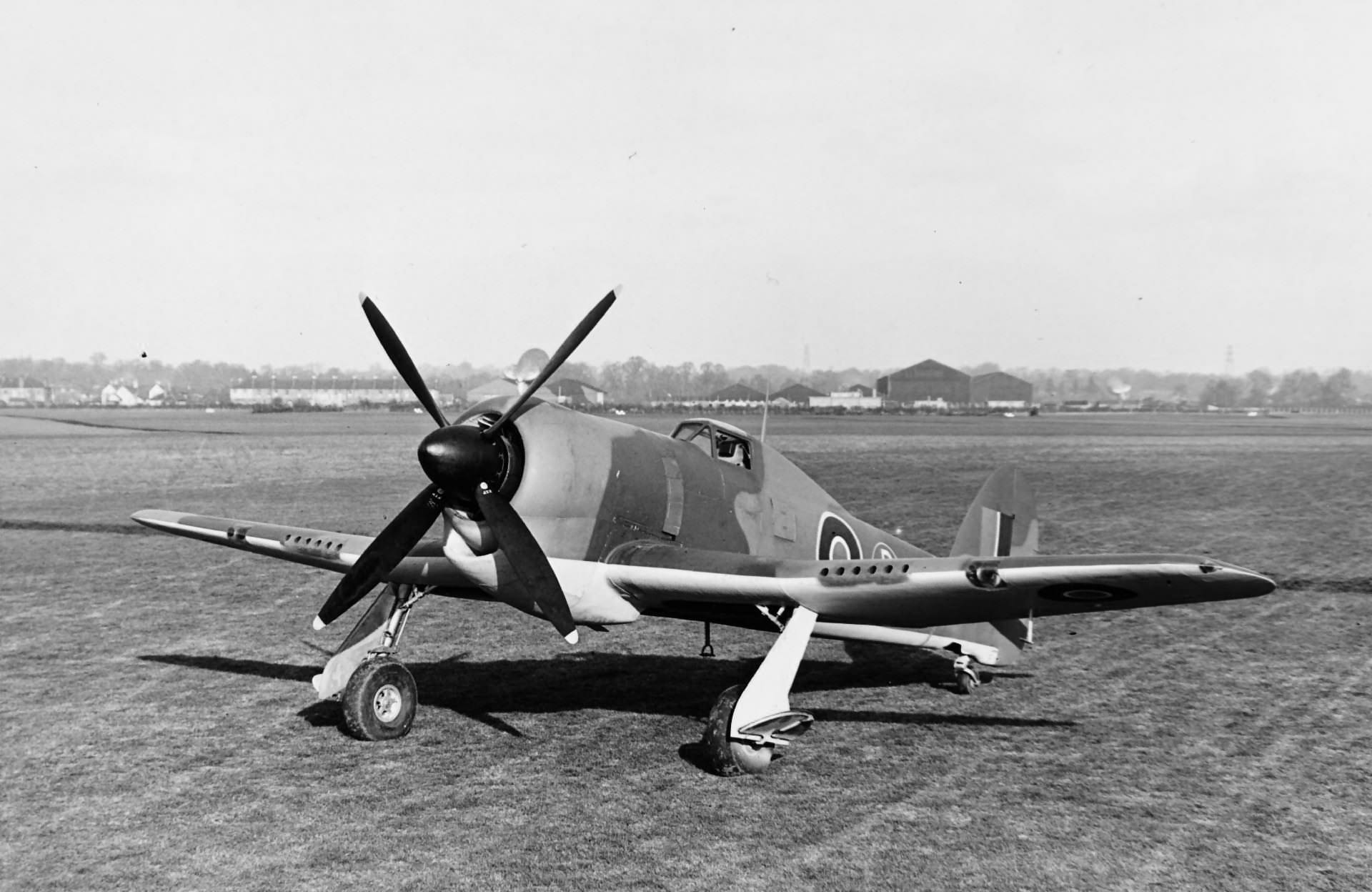 Hawker Tornado HG641 3rd prototype