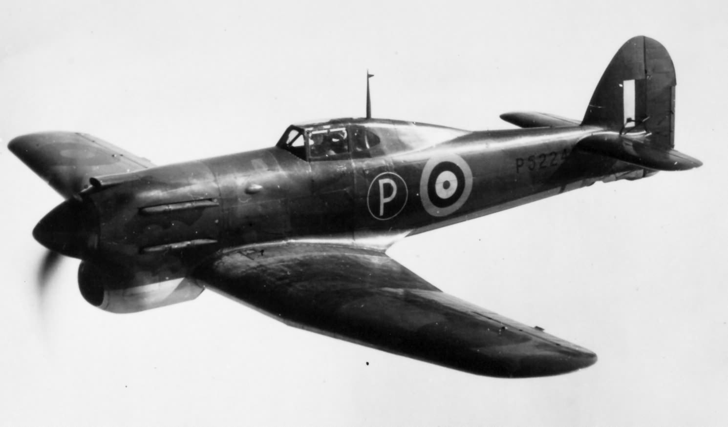 Hawker Tornado P5224 second prototype in flight