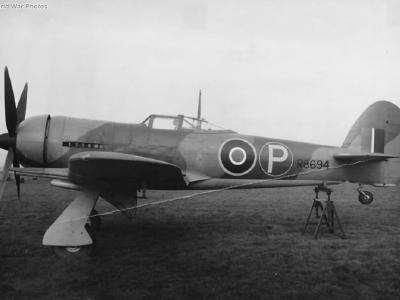 Napier’s prototype Hawker Typhoon R8694