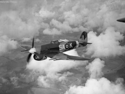 Hawker Typhoon IB JP853 SA-K of No. 486 Squadron RNZAF
