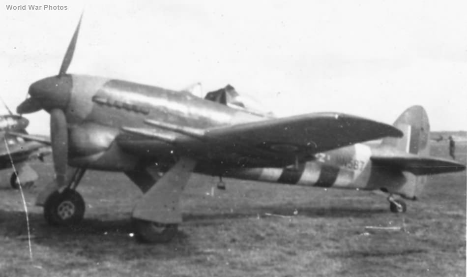 Typhoon IB MN587 as flown by Grp Capt Denys Gillam