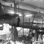 1st Prototype Typhoon P5212 during manufacture 1939 Canbury Park