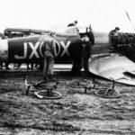 Crashed Typhoon JR328 JX-X No. 1 Squadron RAF 1944