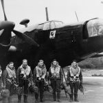 Crew with Wellington Mk II of No. 214 Squadron RAF