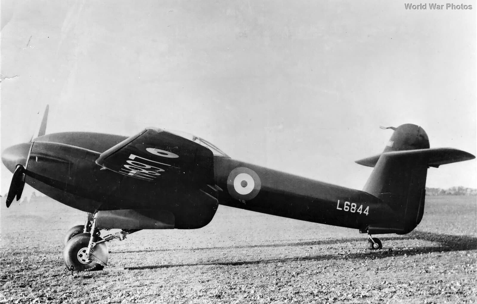First P9 Whirlwind prototype L6844 at Yeovil 1938