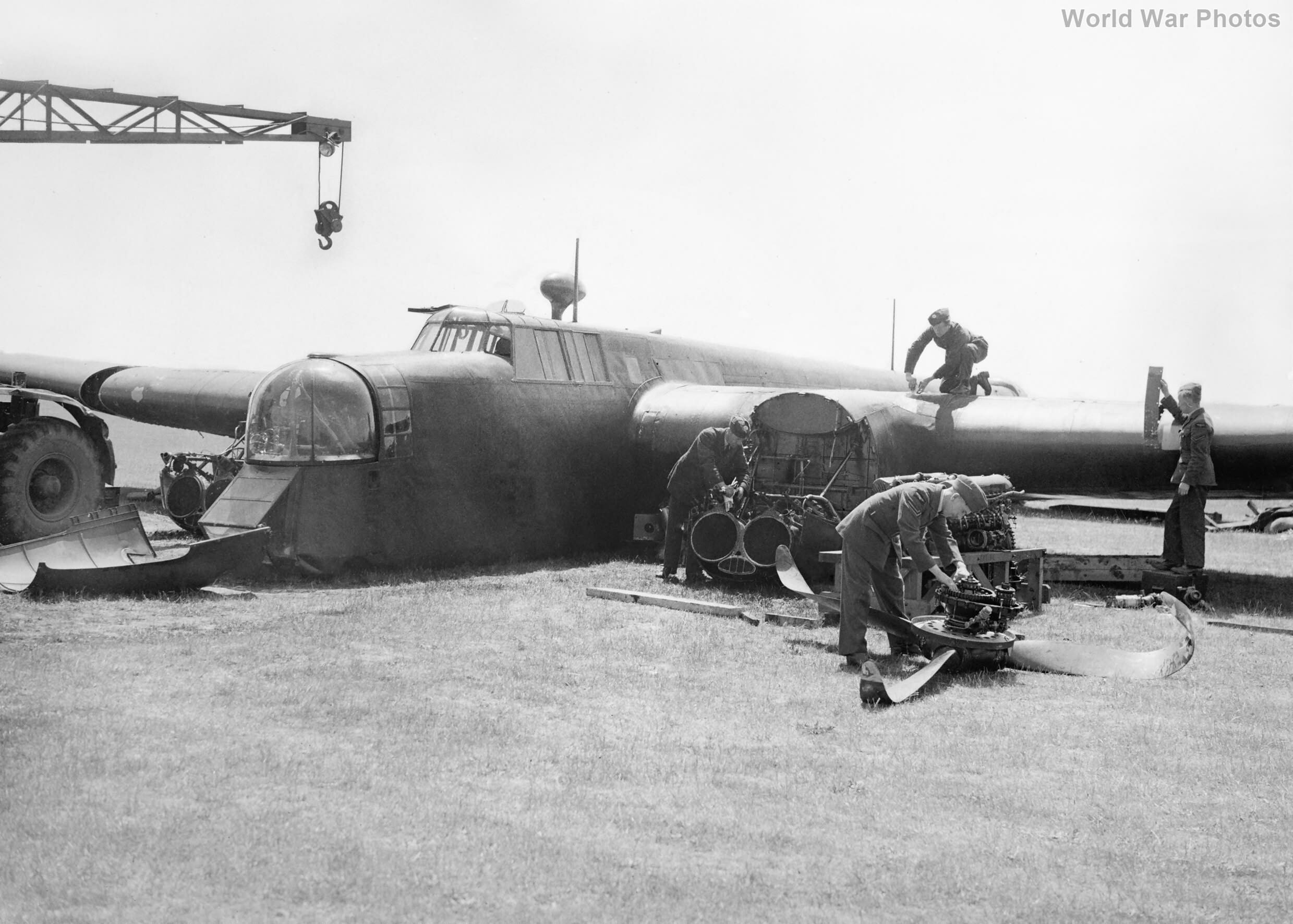 Whitley N1375 102 Squadron
