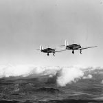 A-17s in flight