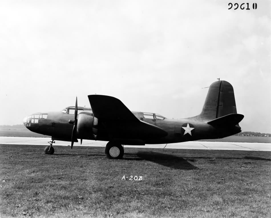 A-20B 41-2672 at Wright Field