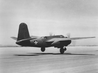 Early A-20 take off 3