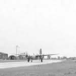 A-20 Bomber Taxiing for Take Off