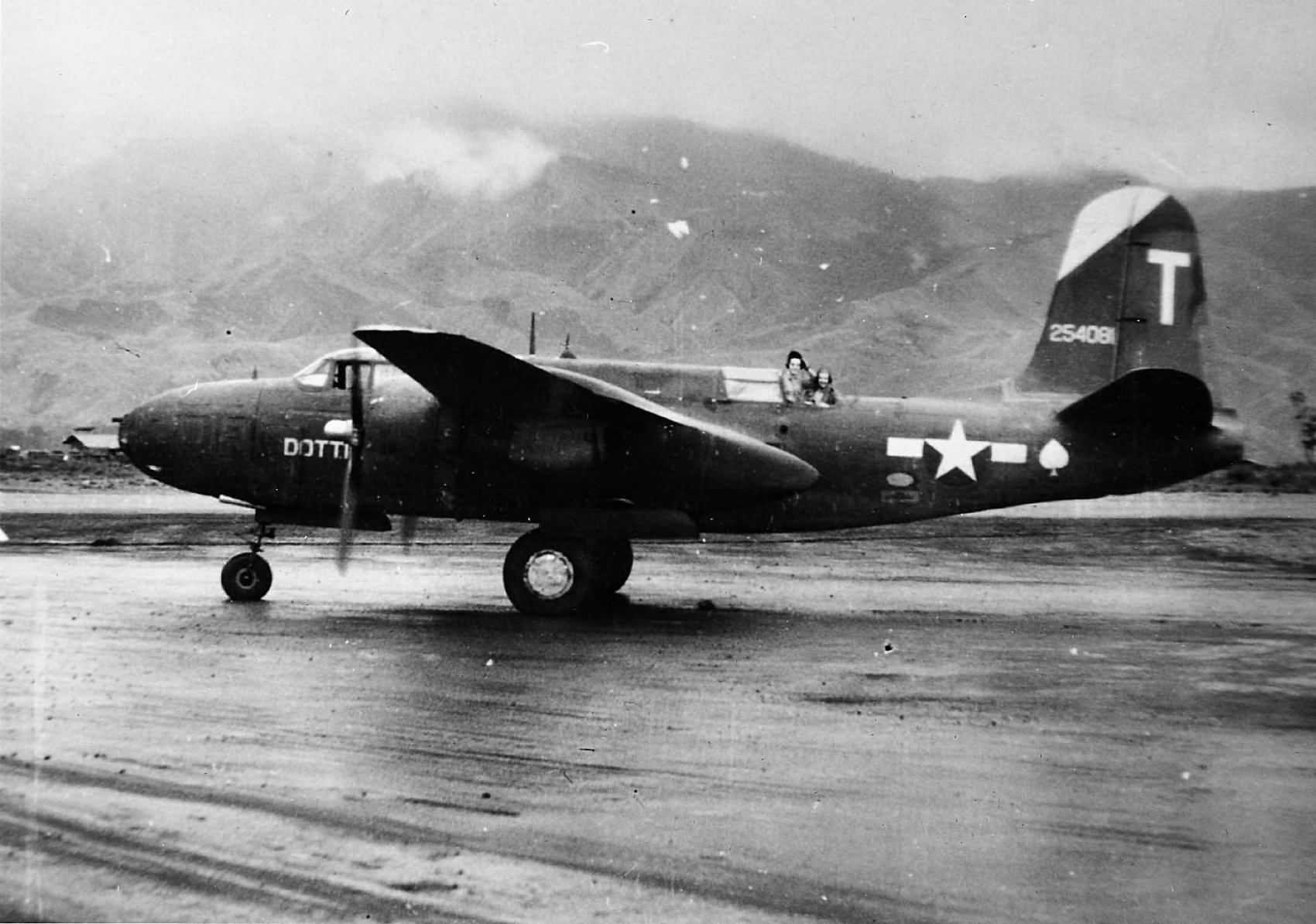 Douglas A-20G Havoc 42-54081 of the 417th Bomb Group, 674th BS