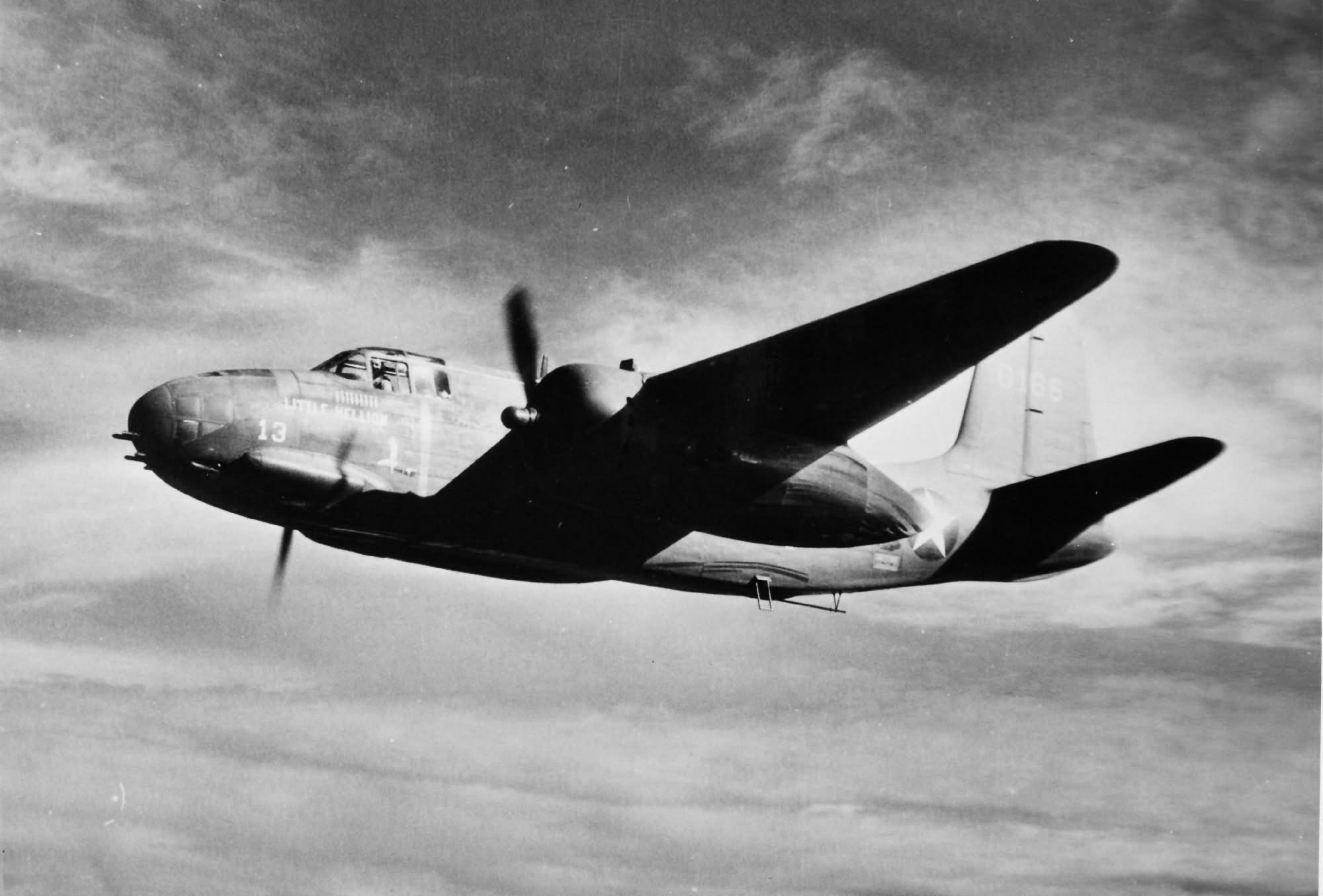 A-20A 40-166 of the 89th BS 3rd BG