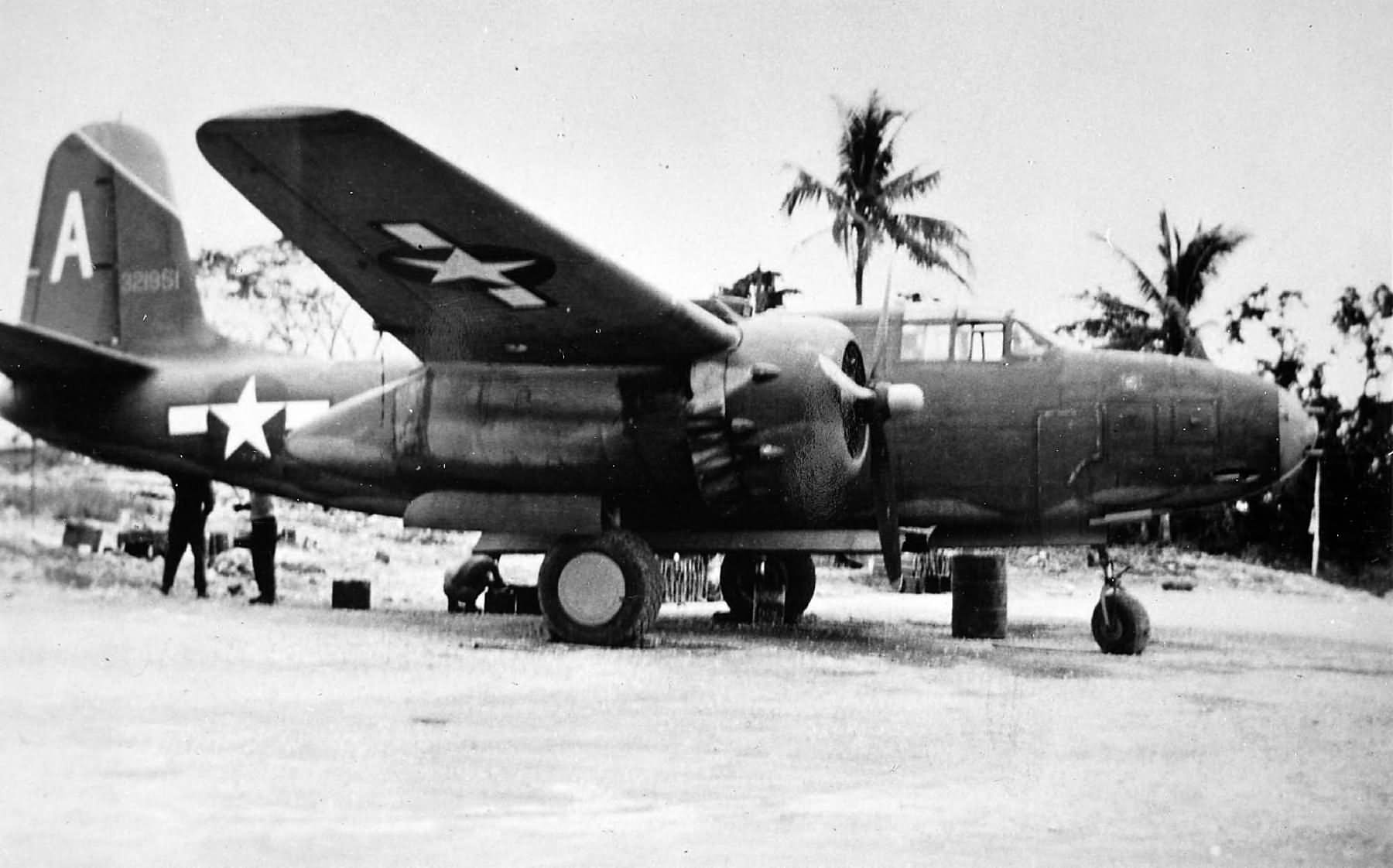 A-20G 43-21951 of the 673rd BS, 417th Bomb Group