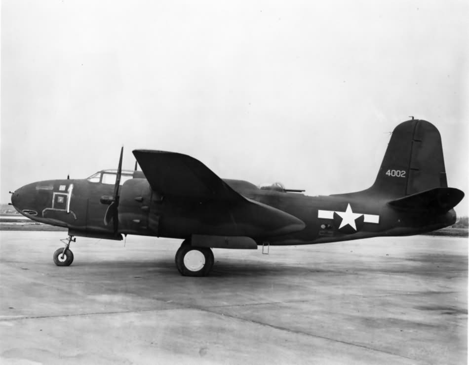 Douglas A-20H Havoc 44-002