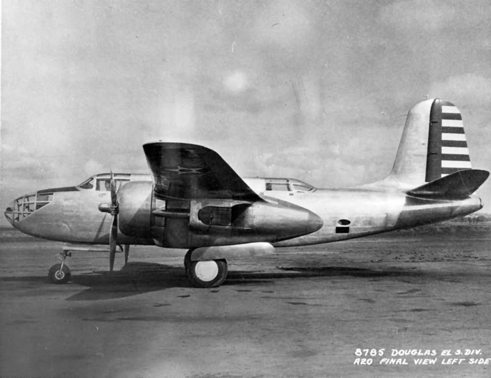 A-20 with turbo supercharger