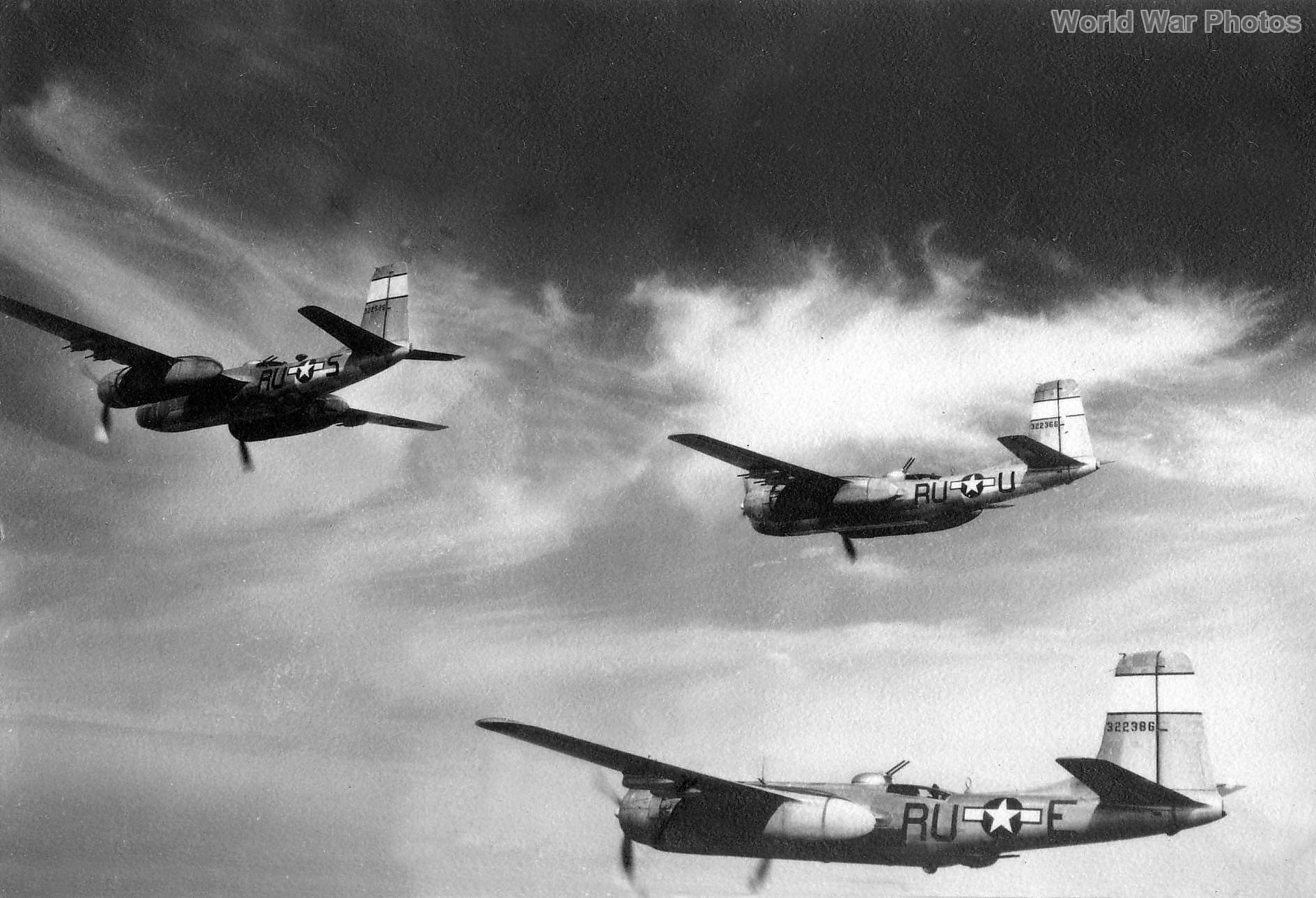 A-26 386th BG