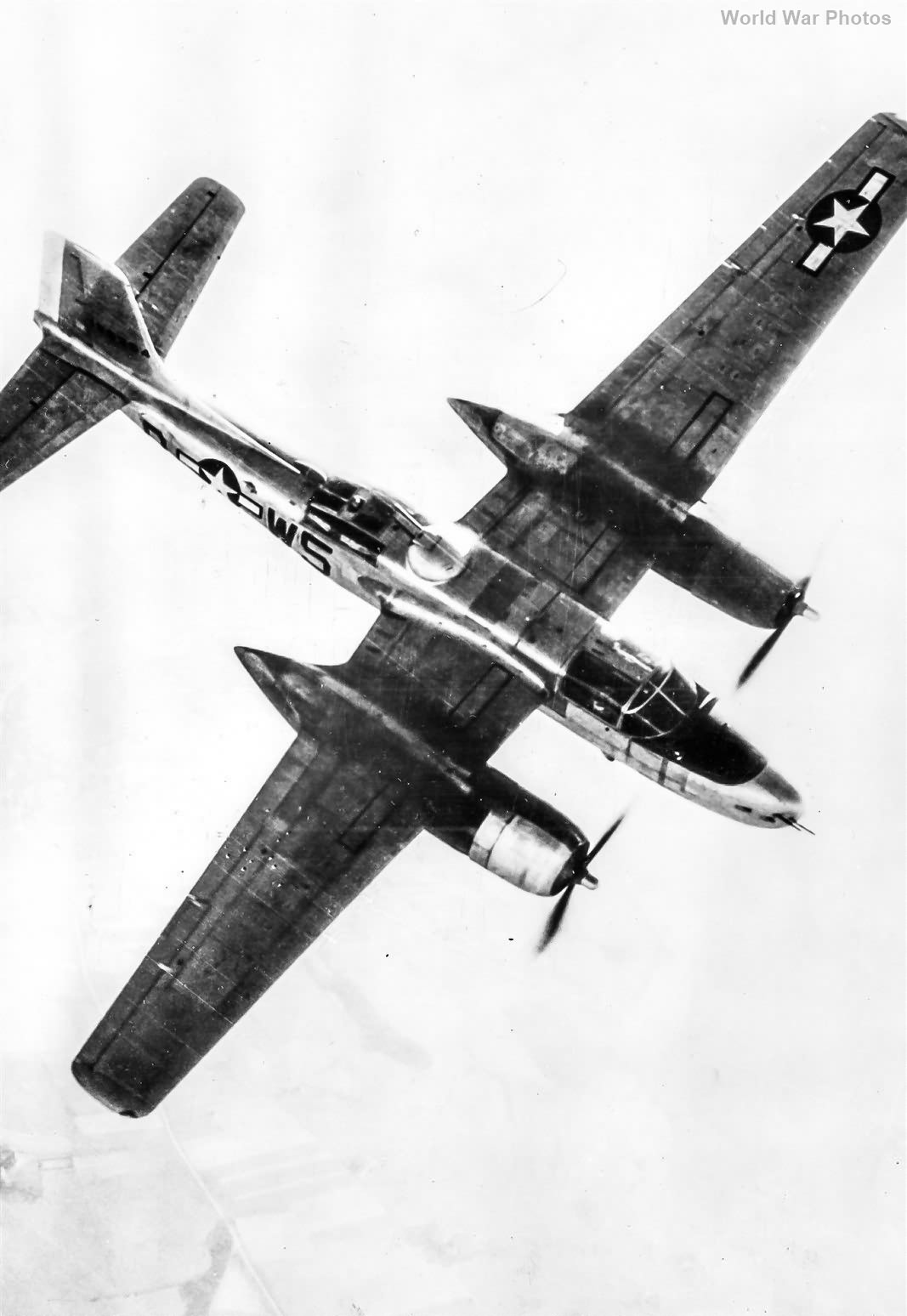 A-26 409th Bomb Group Over Germany 1945