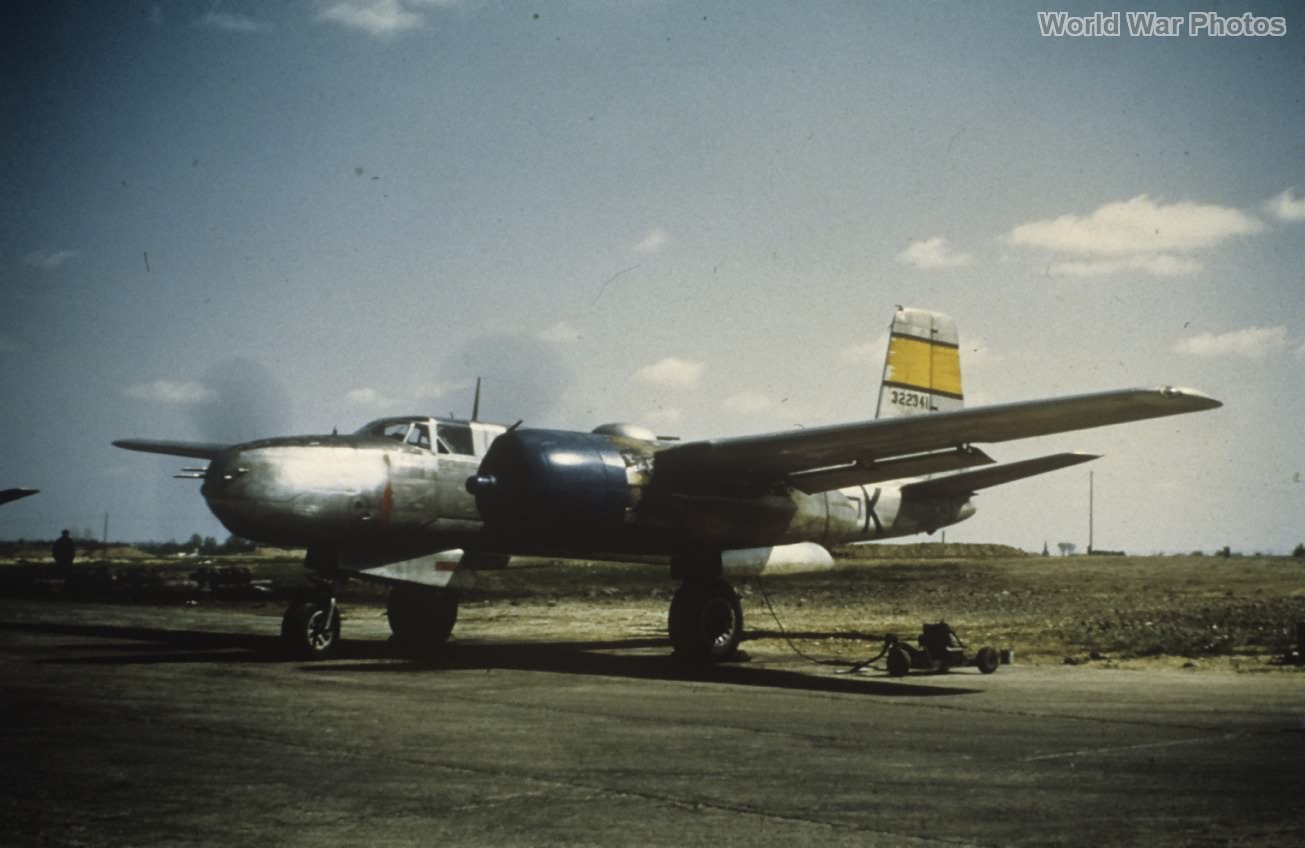 A-26 43-22341 386th BG St Trond