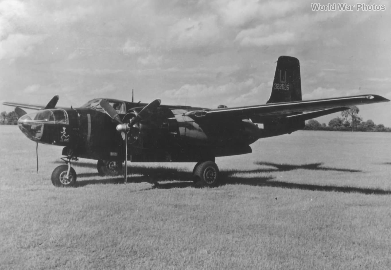 A-26 43-22626 492nd Bomb Group Harrington airfield