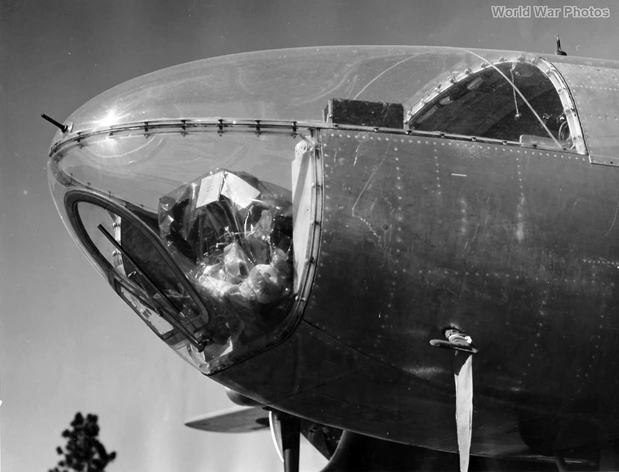 A-26 Invader Nose View Mitchel Field