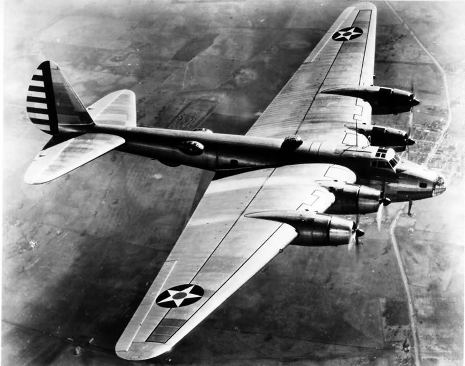 Boeing XB-15 in flight