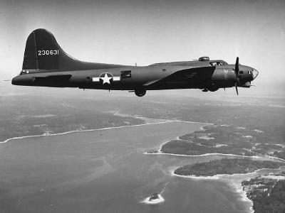 B-17F Flying Fortress 42-30631 with chin turret