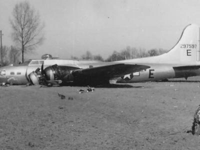 B-17G of the 447th Bomb Group 710th Bomb Squadron 42-97597