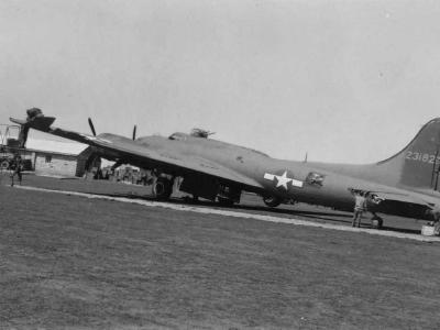 B-17G Damaged 42-31826 Italy