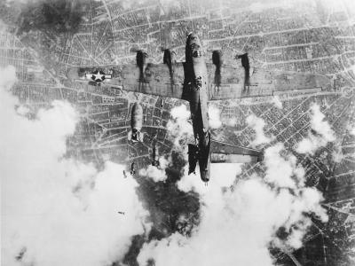 B-17 Flying Fortress Miss Donna Mae II downed by friendly bombs