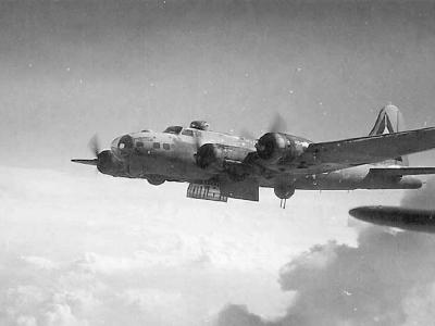 B-17 Flying Fortress of 384th Bomb