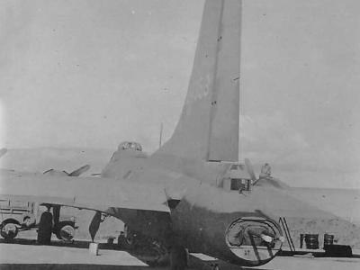 B-17 Flying Fortress tail
