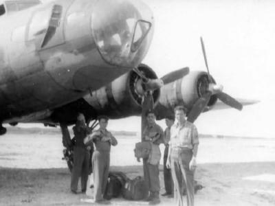 B-17 Flying Fortress used in training