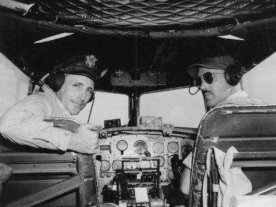 Cockpit of B-17 Flying Fortress PTO