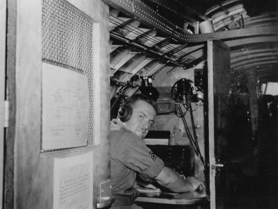 Radio Or Navigator In B-17 Flying Fortress Pacific