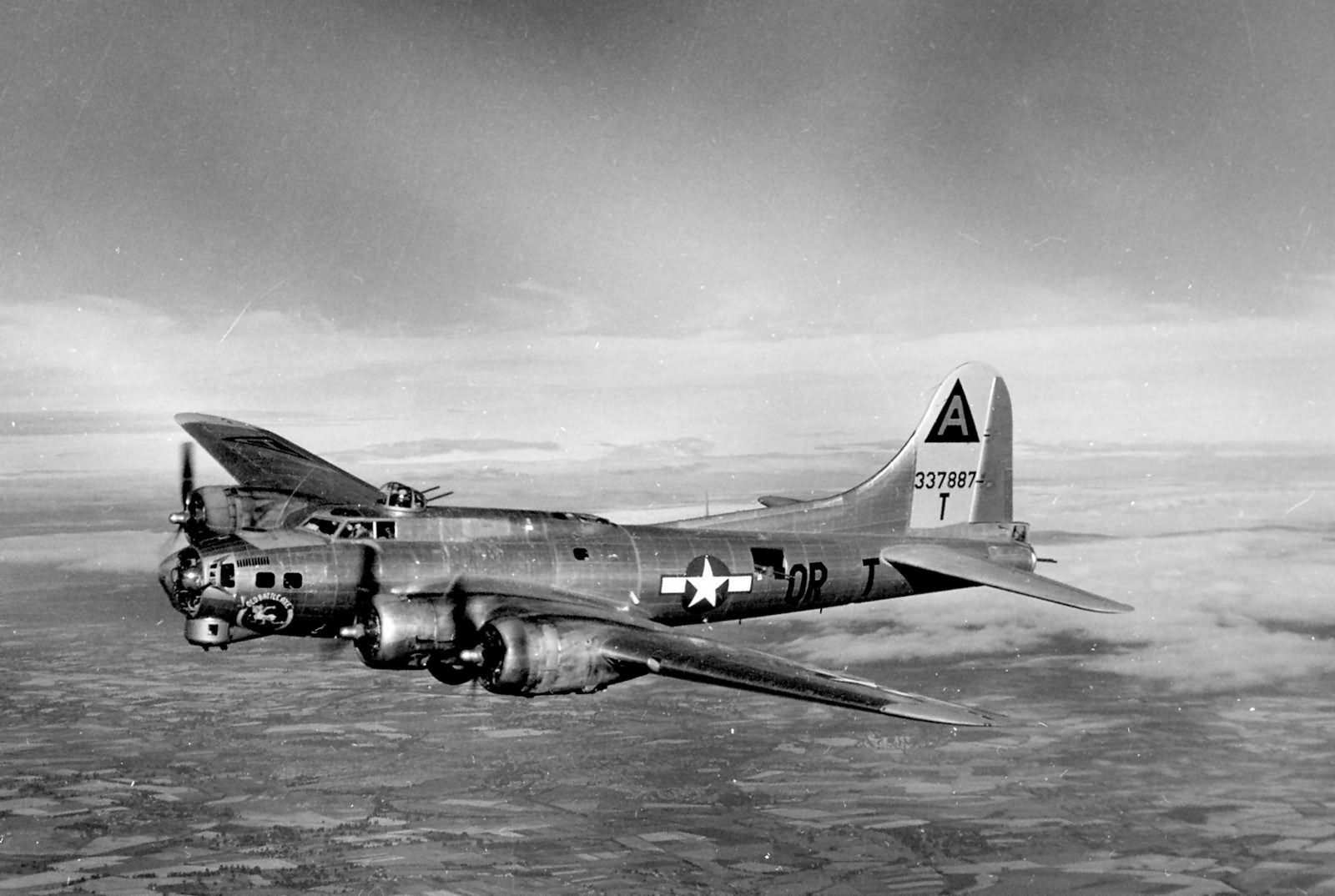 B-17G Flying Fortress of the 91st Bomb Group 323rd BS 43-37887