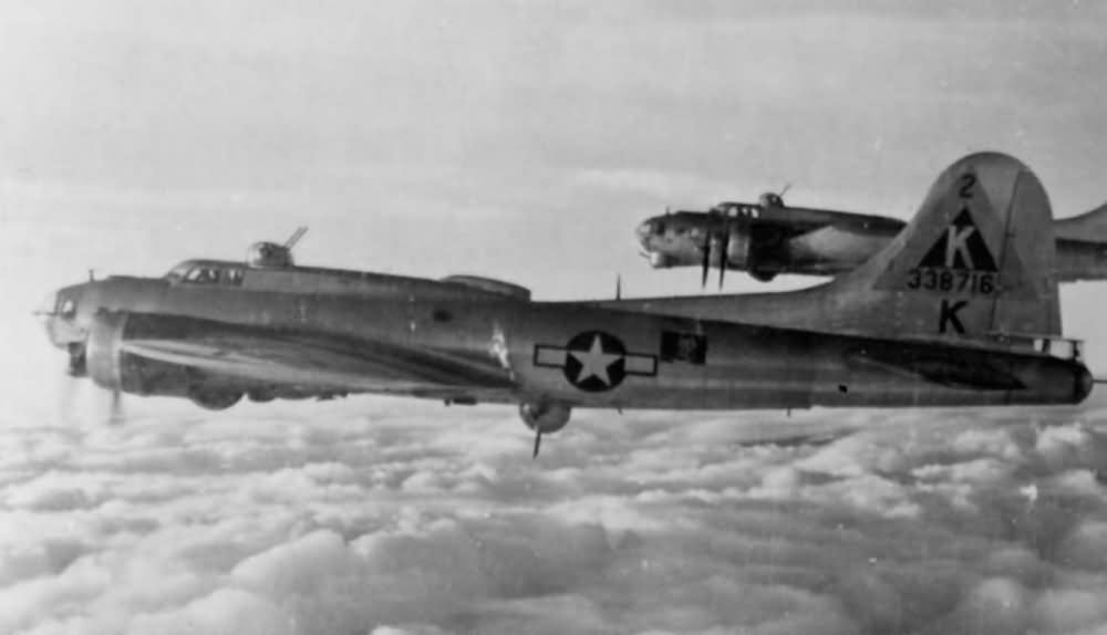 B-17 43-38716 379th Bomb Group Miss Anoxia And Liberty Run Kids