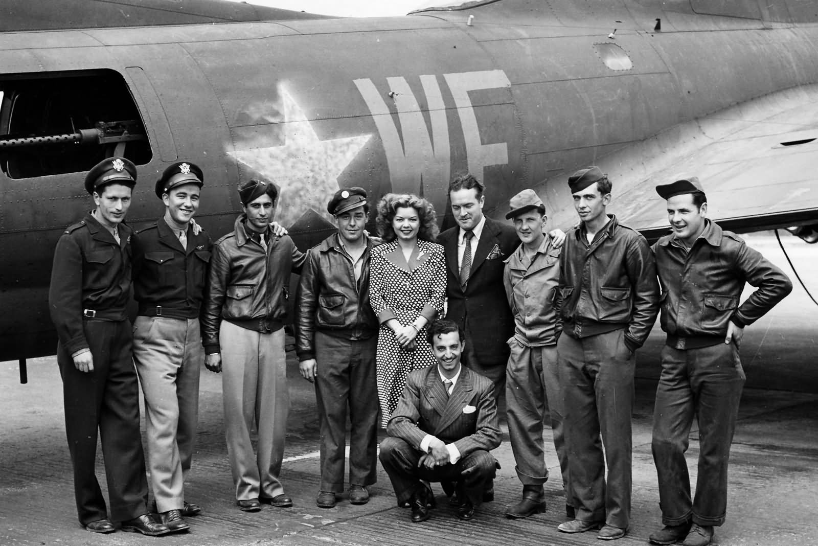 B-17 Bob Hope and his USO Tours in ETO and PTO