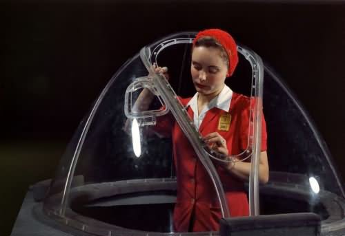 B-17 Plexiglass Nose Production