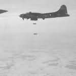306th Bomb Group B-17 Flying Fortress Dropping Its Bombs on Target