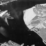 Aerial View B-17 Flying Fortress 384th Bomb Group 546th Bomb Squadron 43-38747