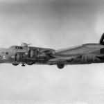 B-17G Flying Fortress 42-31678 Little Patches in Flight 91st Bomb Group 401st Bomb Squadron LL-L 6 1944